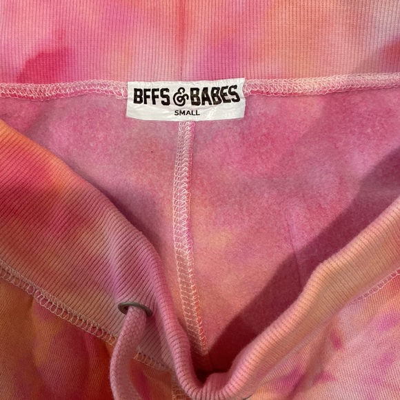 BFFS & BABES tie dye joggers - Picture 3 of 3